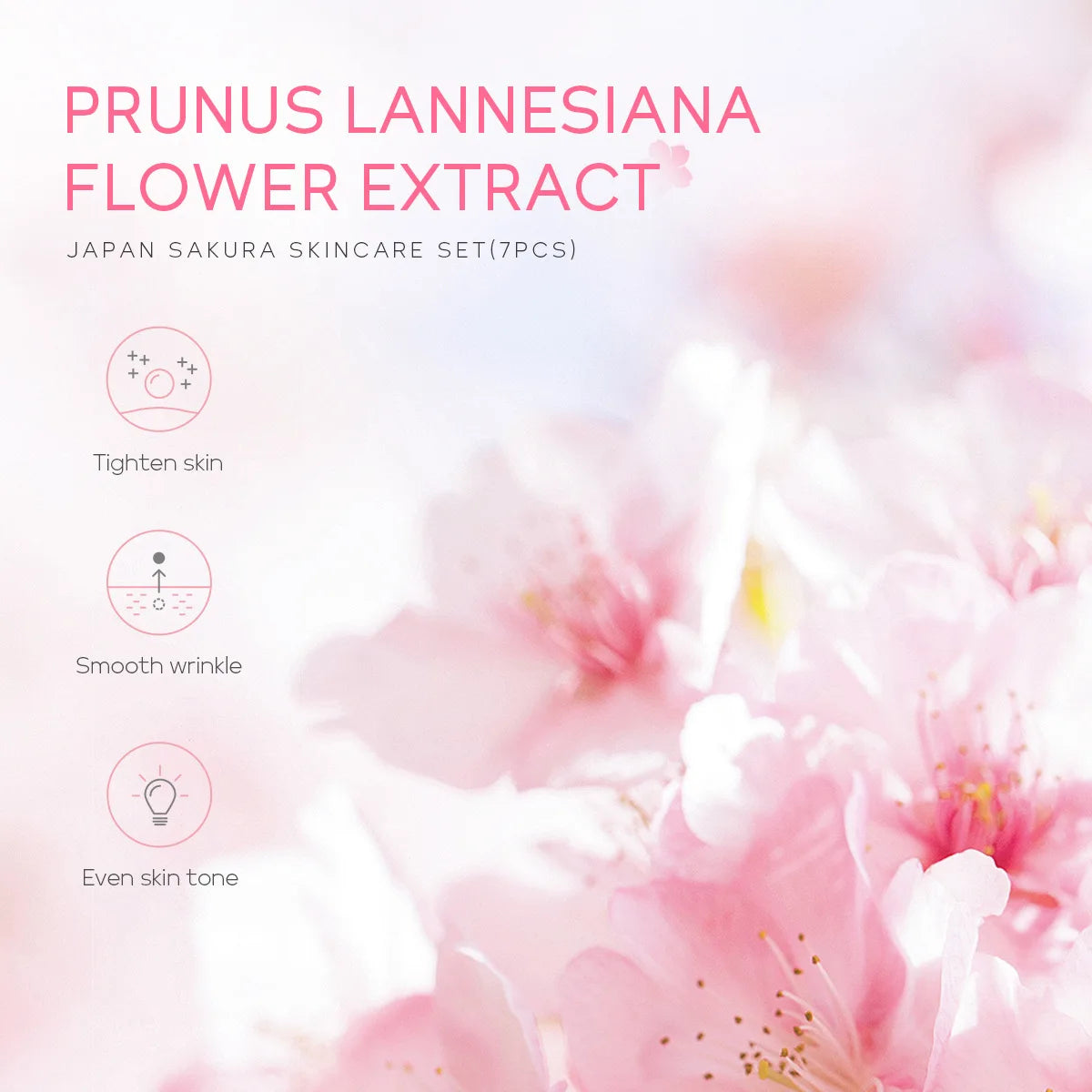 🌟 LAIKOU Sérum Visage 7 Flacons – 24K Or, Escargot, Sakura, Acide Hyaluronique, Vitamine C & Niacinamide