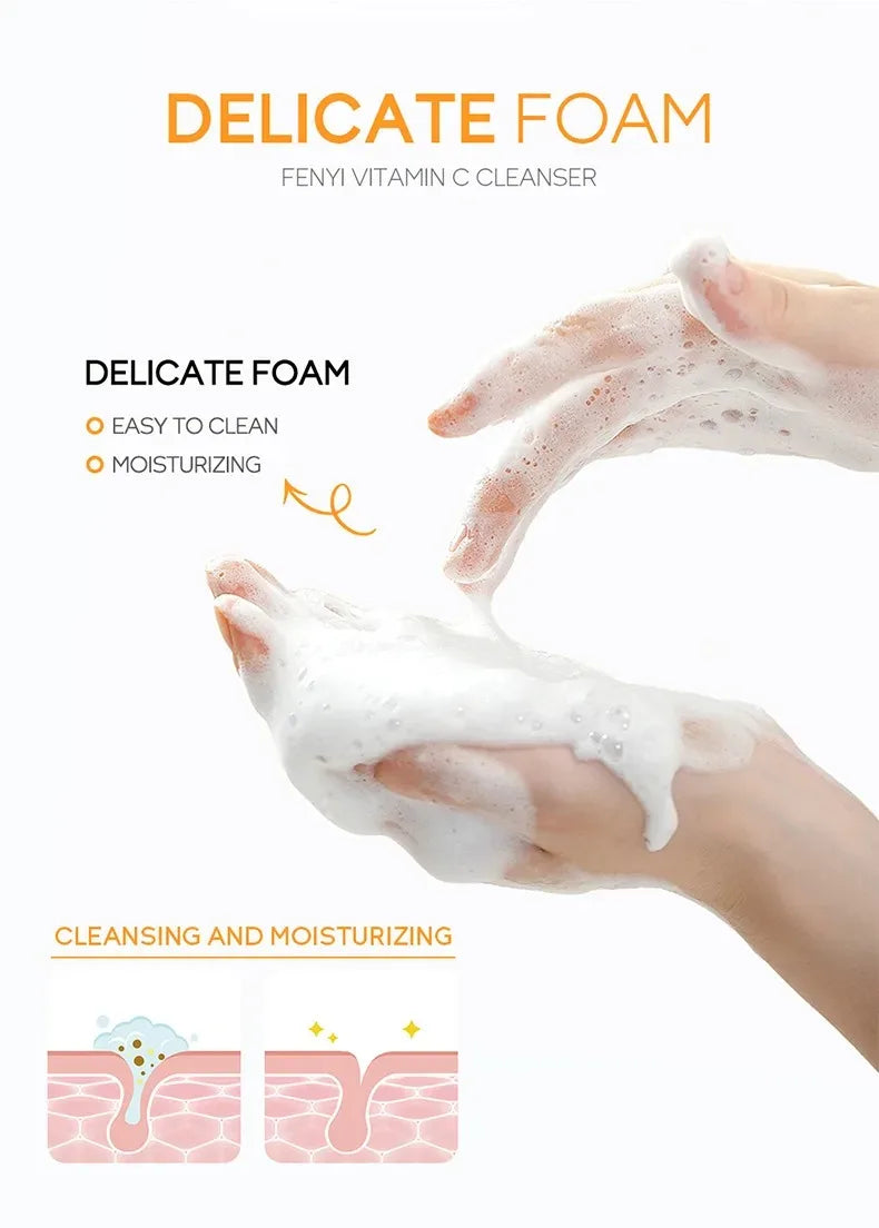 Mousse nettoyante profonde – Éclat & Hydratation