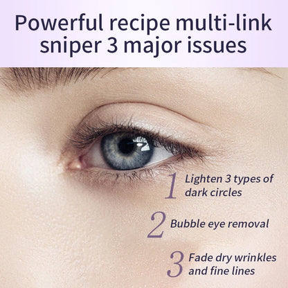 🌟 O'CHEAL Crème Contour des Yeux – Roller Massage