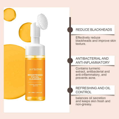 🌟 Jaysuing Nettoyant Visage au Curcuma