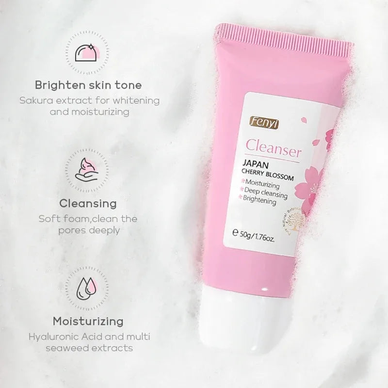 Mousse nettoyante profonde – Éclat & Hydratation