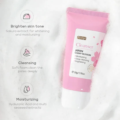 Mousse nettoyante profonde – Éclat & Hydratation